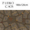 Mat 180x120cm – Village Attacked by Chaos