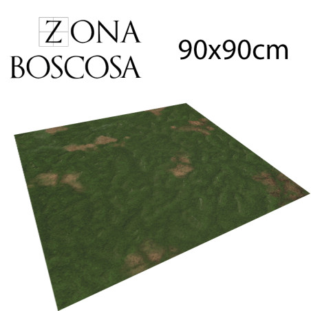 Mat 90x90cm – Vegetation Terrain