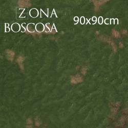 Mat 90x90cm – Vegetation Terrain